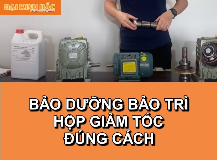 HỘP GIẢM TỐC BẢO DƯỠNG NHƯ THẾ NÀO LÀ ĐÚNG CÁCH ?