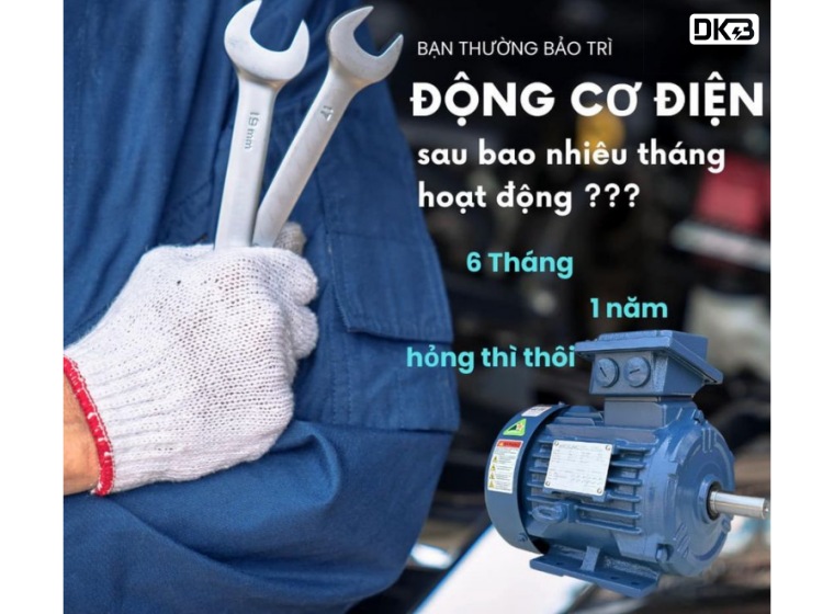 CÁCH BẢO DƯỠNG ĐỘNG CƠ ĐIỆN HYOSUNG