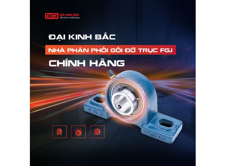 GỐI ĐỠ VÒNG BI FGJ MÃ UCP: ĐẶC ĐIỂM VÀ LỢI ÍCH