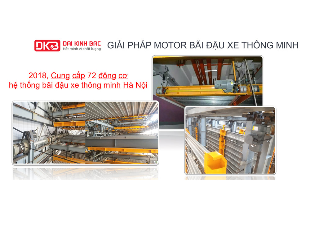 GIẢI PHÁP MOTOR BÃI ĐẬU XE THÔNG MINH