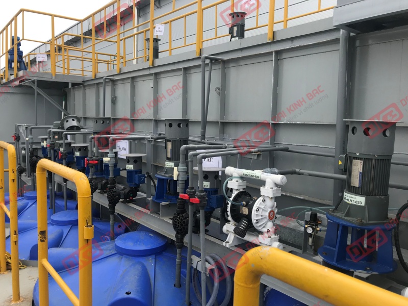 GIẢI PHÁP CHO CÁC ỨNG DỤNG KHUẤY HOÁ CHẤT VỚI MOTOR GIẢM TỐC MẶT BÍCH GV WANSHSIN