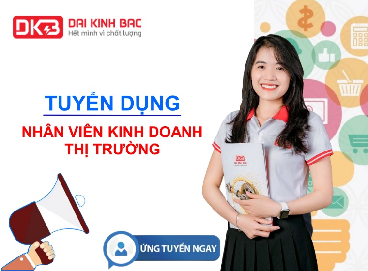 TUYỂN 04 NHÂN VIÊN KINH DOANH THỊ TRƯỜNG