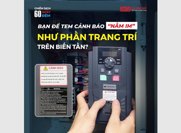 Ý NGHĨA CỦA TEM CẢNH BÁO TRÊN BIẾN TẦN