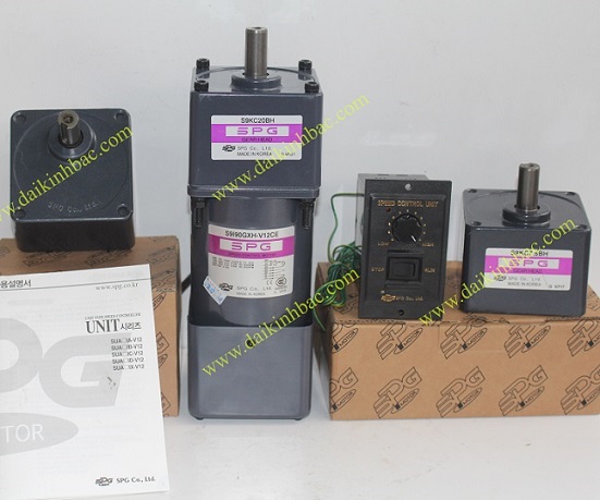 MOTOR GIẢM TỐC SPG 1PHA 180W
