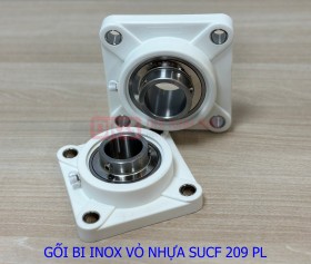 GỐI BI INOX VỎ NHỰA SUCF 209 PL