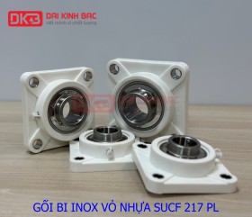 GỐI BI INOX VỎ NHỰA SUCF 220 PL