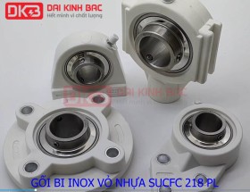 GỐI BI INOX VỎ NHỰA SUCFC 218 PL