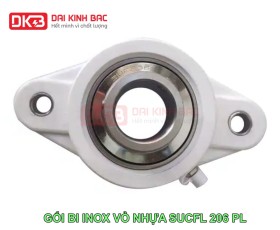 GỐI BI INOX VỎ NHỰA SUCFL 206 PL