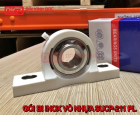 GỐI BI INOX VỎ NHỰA SUCP-211 PL