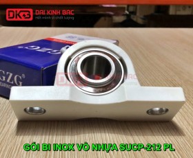 GỐI BI INOX VỎ NHỰA SUCP-212 PL