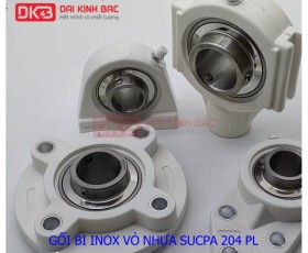 GỐI BI INOX VỎ NHỰA SUCPA 204 PL