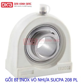GỐI BI INOX VỎ NHỰA SUCPA 208 PL