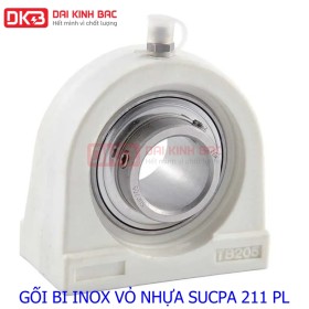 GỐI BI INOX VỎ NHỰA SUCPA 211 PL