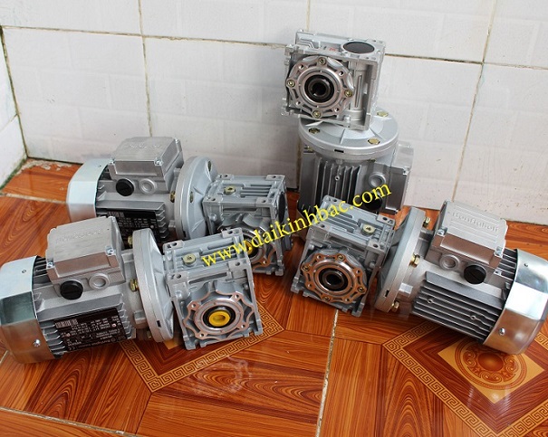 Hộp Giảm Tốc Cốt Âm NMRV Lắp Motor Mặt Bích