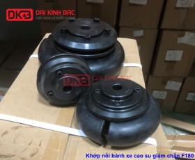 KHỚP NỐI BÁNH XE CAO SU GIẢM CHẤN F180