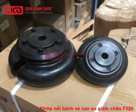 KHỚP NỐI BÁNH XE CAO SU GIẢM CHẤN F220