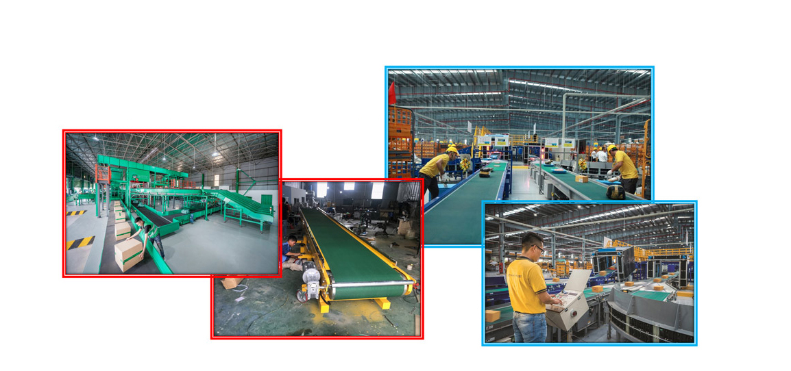 Cung cấp động cơ cho dây chuyền phân loại GHTK, VNPOST