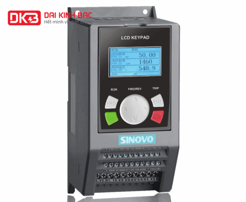 BIẾN TẦN SINOVO 1 PHA 220V SD600-2S-2.2GC 2.2KW